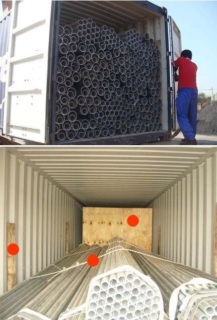 Ενωμένος στενά ERW σωλήνας χάλυβα σωλήνων A36 Q235 LSAW SSAW σωλήνων χάλυβα άνθρακα για την κατασκευή 6