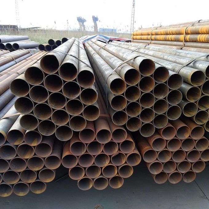 Q235 ένωσε στενά το μαύρο σωλήνα ASTM A53 χάλυβα άνθρακα ERW/τον παχύ γαλβανισμένο τοίχος ενωμένο στενά ERW σωλήνα 0 χάλυβα BS1387